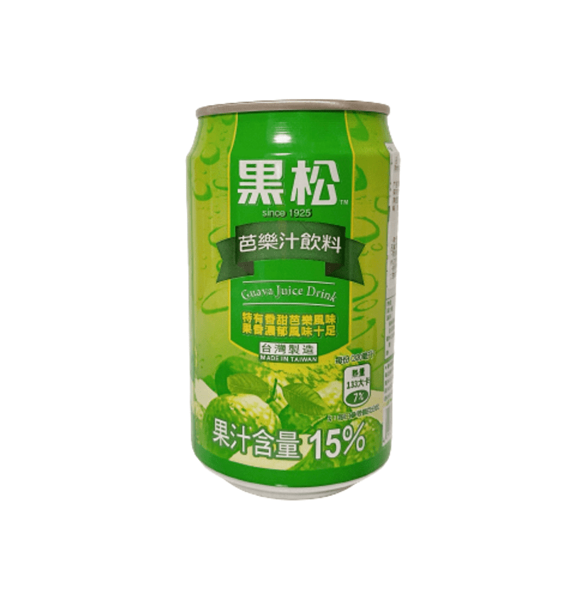 台湾グアバジュース（黑松芭樂汁）