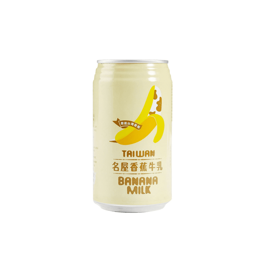 台湾バナナミルク（台灣香蕉牛奶）
