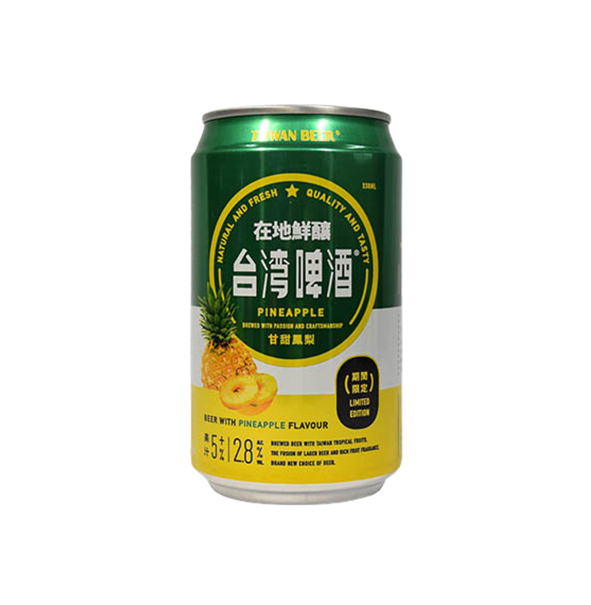 台湾ビールパイナップル（台灣啤酒鳳梨口味）